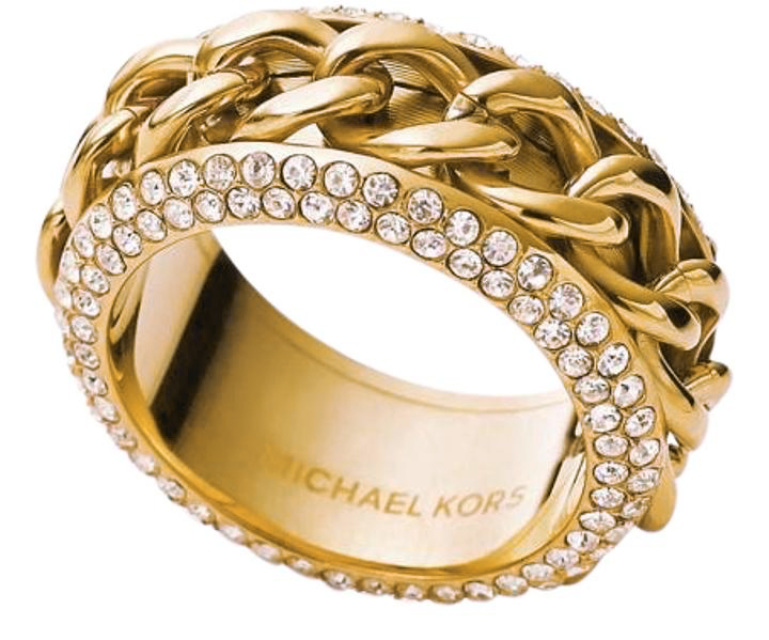 michael kors chain ring